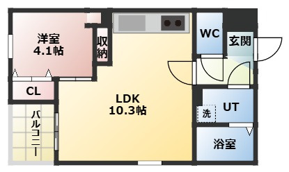 The Manoaの間取り