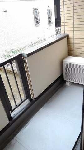 メゾン伏見　　刈谷市近郊の賃貸ならクラスホーム刈谷店のバルコニー|外からの目が気にならないバルコニーで洗濯物が干せます