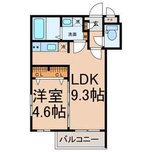 MOVE若宮の間取り
