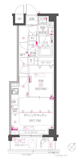 【間取り】 | ZOOM下丸子