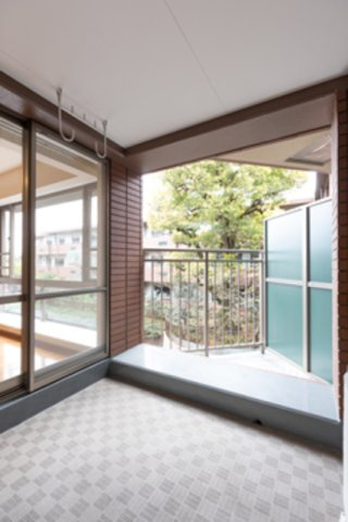 グランフォート目黒のバルコニー|※写真は同タイプ住戸です。
