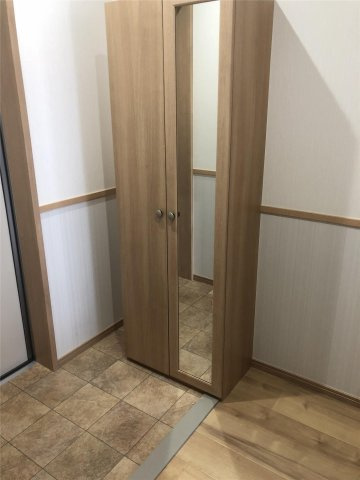 プレジール英賀保の玄関