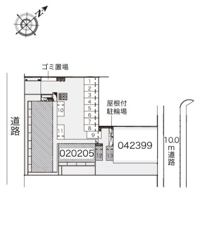 レオパレスウエストサイド白山のその他