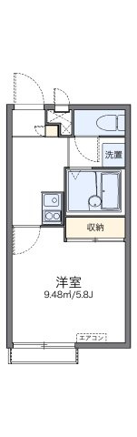 レオパレス六甲ＥＡＳＴの間取り
