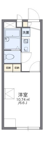 レオパレスＶｉＶｉ芦屋の間取り