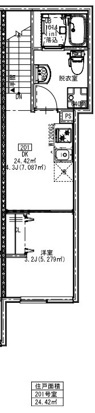 【間取り】 | ソルナクレイシア新高円寺