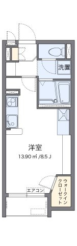 【間取り】 | ミランダクレール　ソヤ | 代表的な間取のため実際の間取とは異なる場合があります