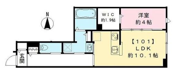 Casa Brancheの間取り