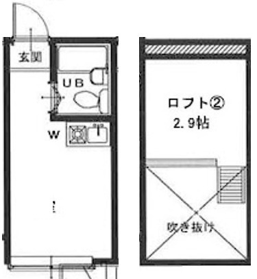 アーバンプレイス高円寺北Bの間取り|敷金礼金ゼロ☆初期安☆