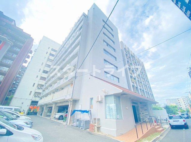 大阪市東淀川区東中島４丁目の賃貸マンションの外観