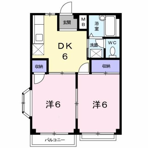 【間取り】 | シャルムメゾン
