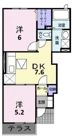 ラミアカーサの間取り