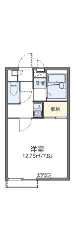 レオパレス丹後の間取り|代表的な間取のため実際の間取とは異なる場合があります
