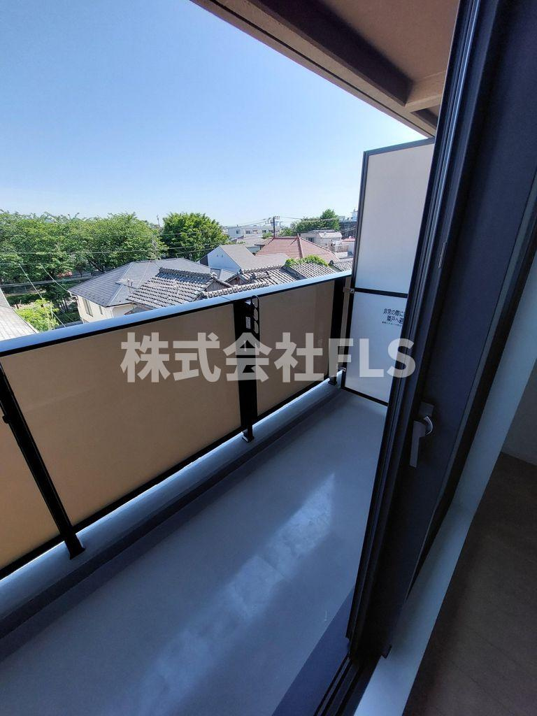 豊島区千早２丁目の賃貸マンションのバルコニー