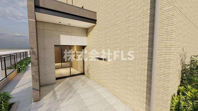豊島区千早２丁目の賃貸マンションのエントランス