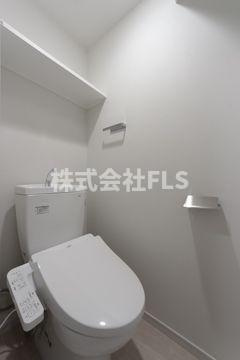 豊島区千早２丁目の賃貸マンションのトイレ