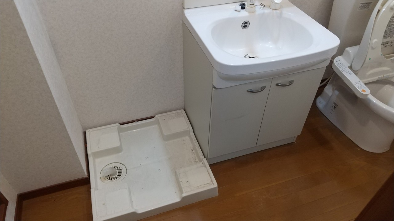 ビラビスタ船橋の独立洗面台