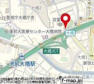 セントヒルズ池尻の地図