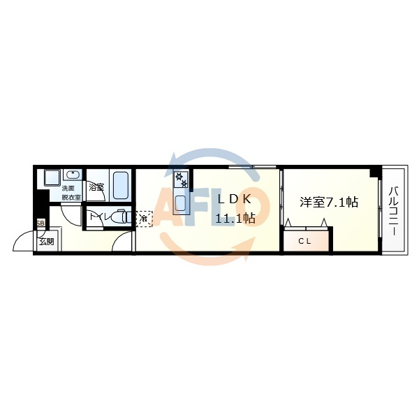 グランパシフィック生野東の間取り|グランパシフィック生野東　間取り