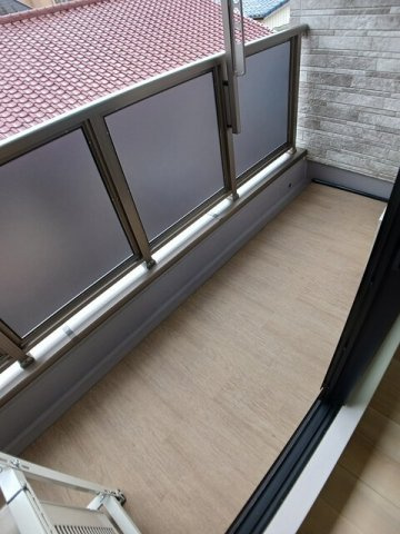 スカイノッツ北赤羽のバルコニー