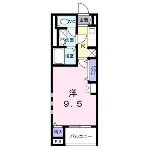カーサ　コロレの間取り