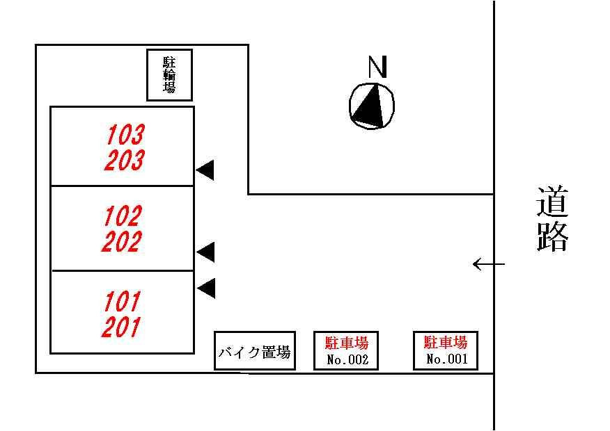 スパーブ　フォーリスト　プラザの駐車場
