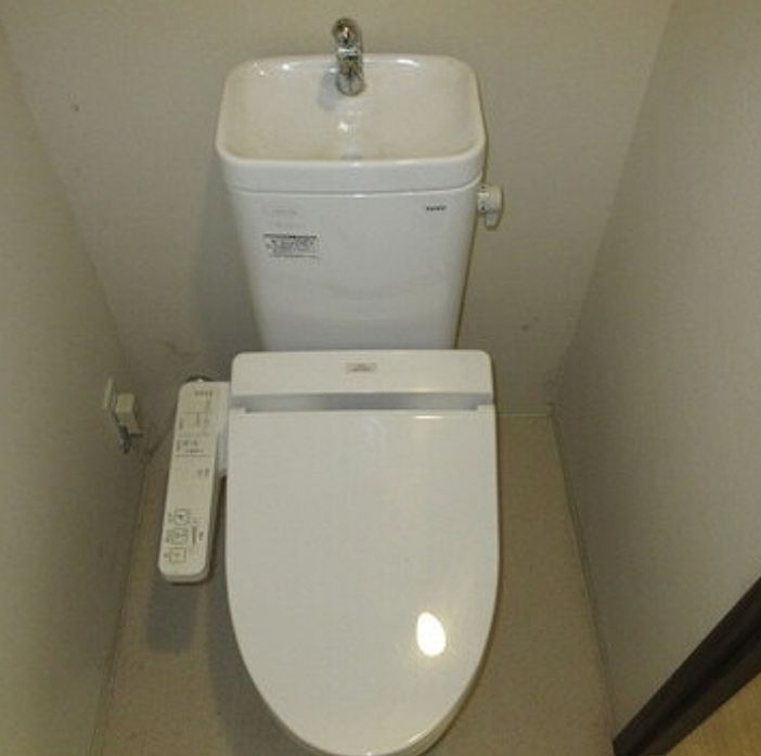 ザ・グランアルト綾瀬のトイレ|落ち着いた色調のトイレです