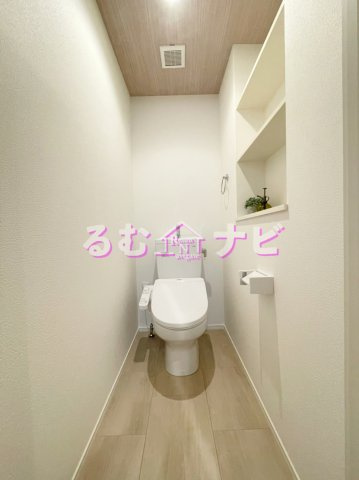 福岡市博多区竹下１丁目の賃貸マンションのトイレ