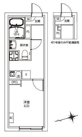 CITY WALK 志村三丁⽬の間取り