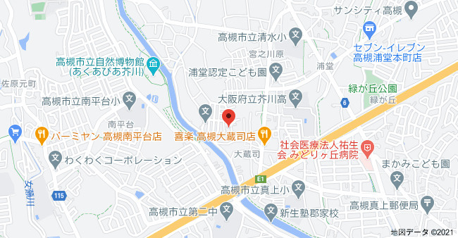 マジックＦビルの地図