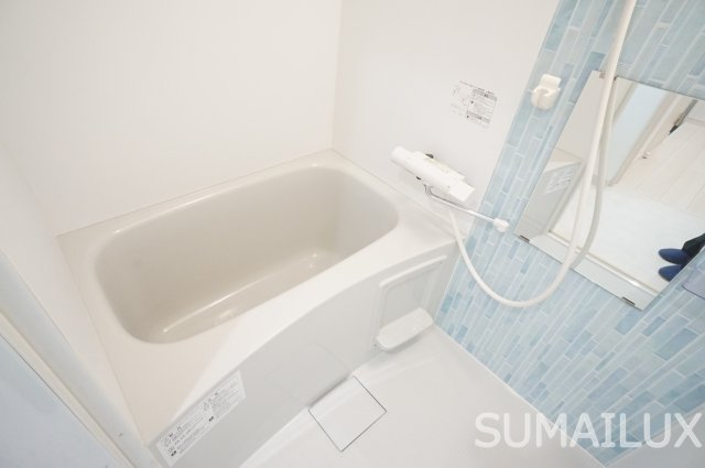 熊本市南区良町２丁目のアパートの浴室