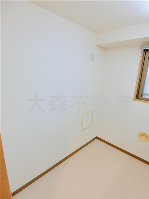 陽光大森マンションのキッチン|冷蔵庫置場