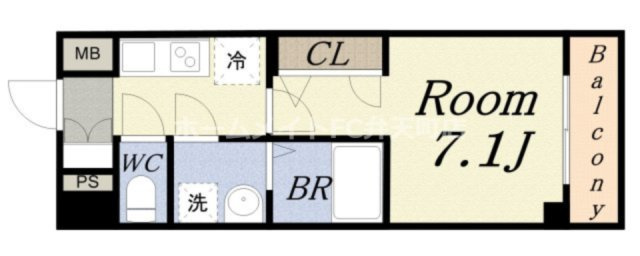 【間取り】 | S-RESIDENCE大阪九条North