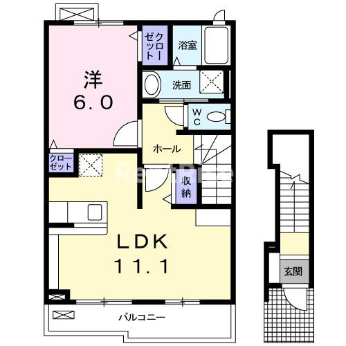 ソフィアＡの間取り