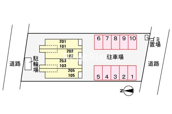 プレミレントの駐車場|駐車場