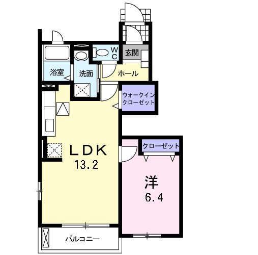 シュトロームＡの間取り