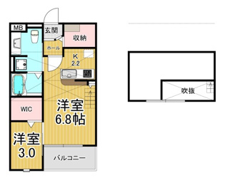 プリンス北伊丹の間取り