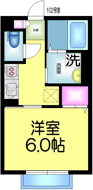 ブランドミールの間取り|★南向き★