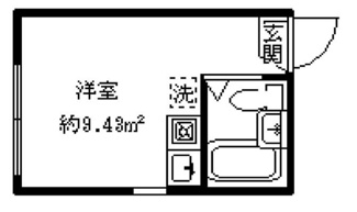 【間取り】 | クレールメゾン代々木上原A