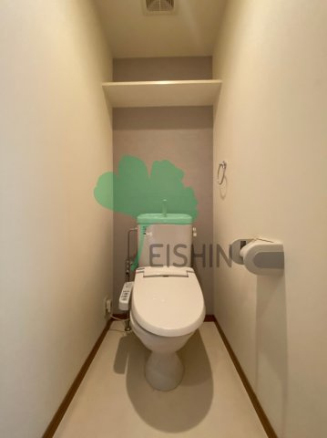 ウイングコートF館のトイレ|清潔感のあるトイレです。