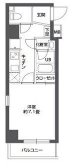 【間取り】 | ニューシティアパートメンツ南千住 | 間取り