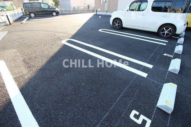 パルタージュの駐車場|当社、チルホームのHPもご覧ください(^^)/物件情報多数♪