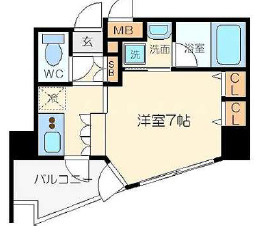 【間取り】 | アスヴェル心斎橋東ステーションフロント