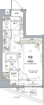 クレヴィスタ板橋ときわ台の間取り