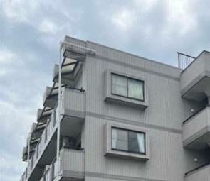 パルシティ笈川のバルコニー