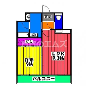 【間取り】 | ベラヴィスタ美野島 | ベラヴィスタ美野島の間取り