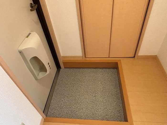 アンジュシャンテの玄関