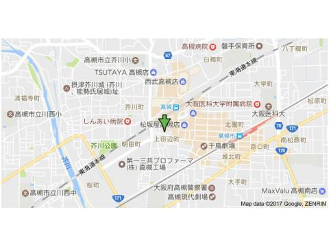 ヴァンベール大川の地図
