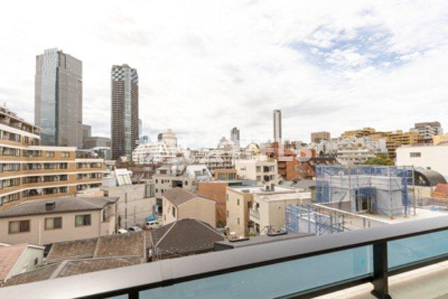 港区赤坂７丁目の賃貸マンションのバルコニー