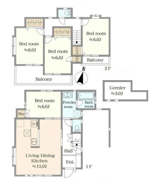 所沢市下安松　中古戸建